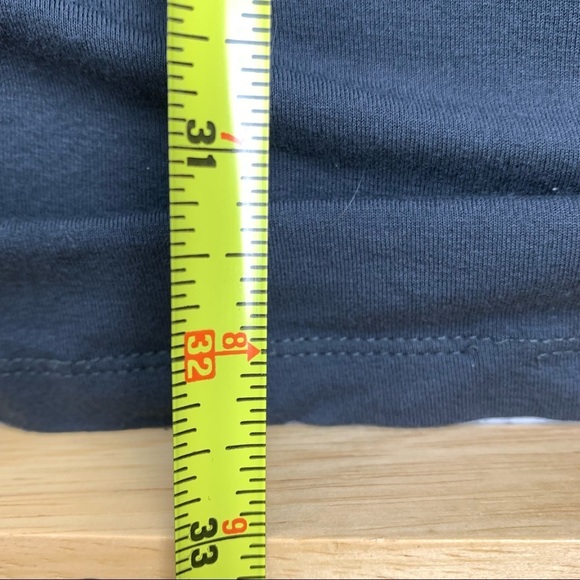 happy mama maternity charcoal t-shirt dress small - Picture 4 of 5